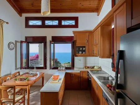 Dioni für 6 Personen und 1 Kind, Maison 6 personnes à Roumeli - Photo 4