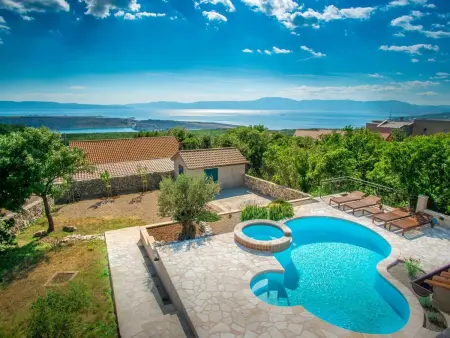 Ferienvilla mit Blick auf das Wasser, Maison 8 personnes à Šmrika - Photo 3