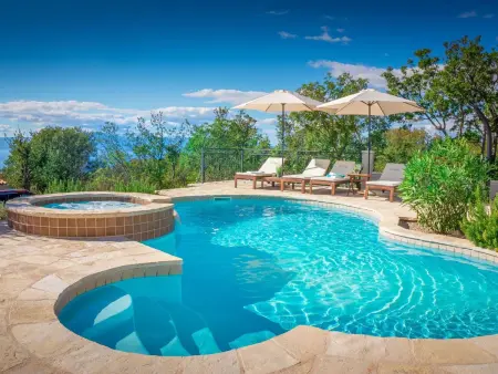 Ferienvilla mit Blick auf das Wasser, Maison 8 personnes à Šmrika - Photo 6