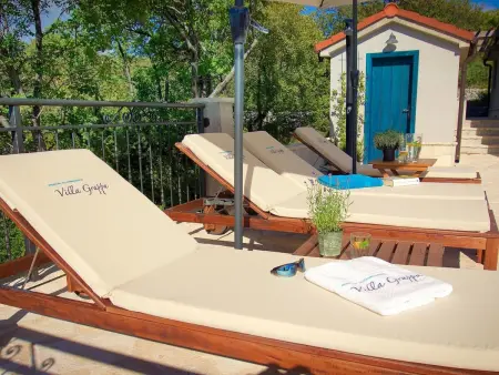 Ferienvilla mit Blick auf das Wasser, Maison 8 personnes à Šmrika - Photo 8