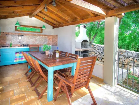 Ferienvilla mit Blick auf das Wasser, Maison 8 personnes à Šmrika - Photo 9
