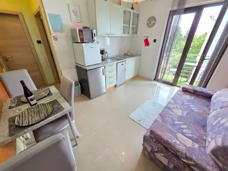 Appartement mit Balkon und Meerblick, Appartement 3 personnes à Novi Vinodolski - Photo 6