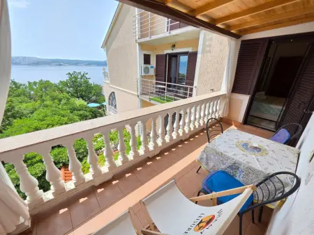 Appartement mit Balkon und Meerblick, Appartement 3 personnes à Novi Vinodolski - Photo 19