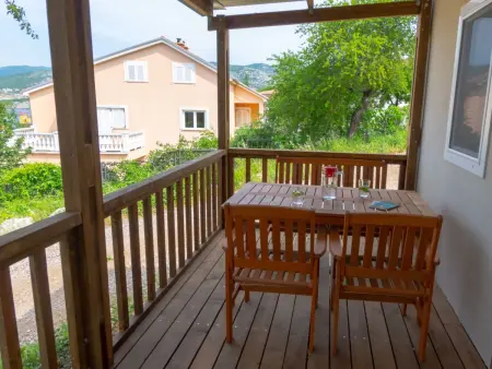 Mobilheim mit gemeinschaftlichem Pool, Appartement 4 personnes à Novi Vinodolski Klenovica - Photo 10