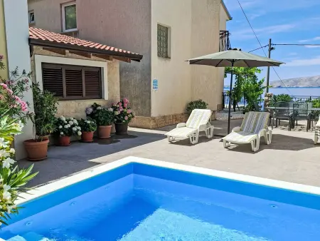 Gesamte Wohnung mit Terrasse und Meerblick, Appartement 6 personnes à Senj - Photo 4