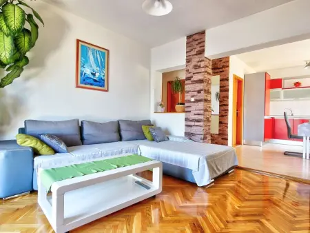 Gesamte Wohnung mit Terrasse und Meerblick, Appartement 6 personnes à Senj - Photo 22