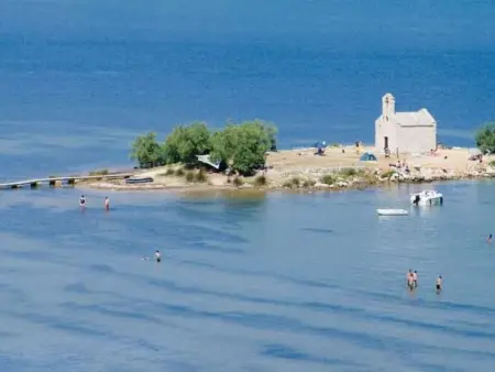 Ferienvilla Roko mit beheiztem Pool, Maison 6 personnes à Posedarje - Photo 12