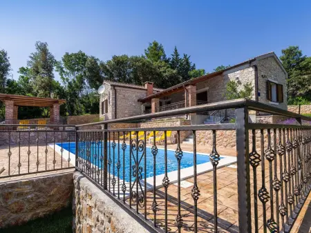 Ferienvilla Roko mit beheiztem Pool, Maison 6 personnes à Posedarje - Photo 14