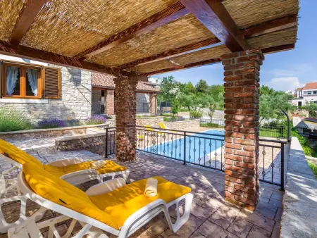 Ferienvilla Roko mit beheiztem Pool, Maison 6 personnes à Posedarje - Photo 17