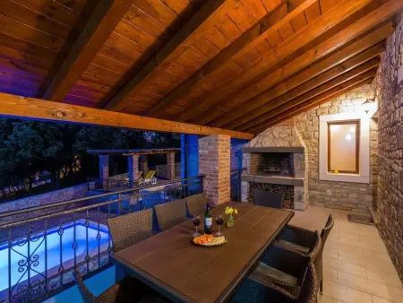 Ferienvilla Roko mit beheiztem Pool, Maison 6 personnes à Posedarje - Photo 26
