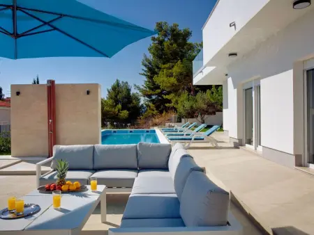 Ferienvilla  Elena  mit eigenem Pool, Maison 20 personnes à Podstrana - Photo 30