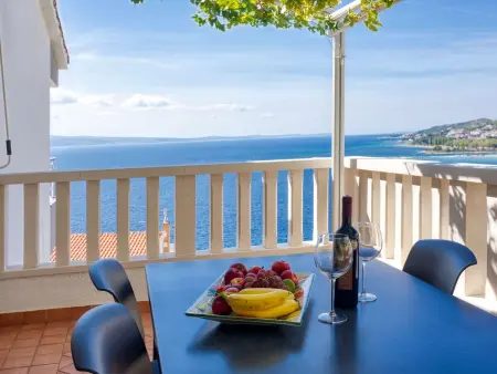 Appartement  Zorka  mit Blick auf das Wasser, Appartement 4 personnes à Omiš - Photo 23