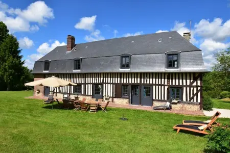 Chateau Bellevue, Château à Aspires avec Tennis & Vue Vallée - Photo 4