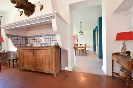 Chateau Bellevue, Château à Aspires avec Tennis & Vue Vallée - Photo 9