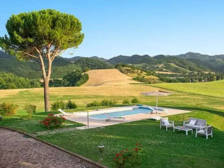 Villa Paola, Marken Urlaub, privater Pool, Maison 10 personnes à Sant'Angelo in Vado - Photo 23