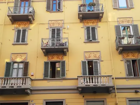 Wohnung 'Ascar' mit Balkon, Appartement 3 personnes à Torino - Photo 1