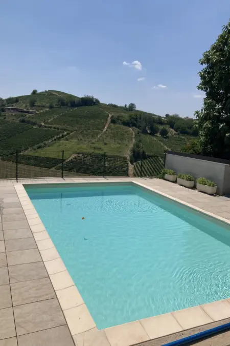mit privatem Pool, AC und Weinkeller, Maison 8 personnes à Cisterna d'Asti - Photo 28