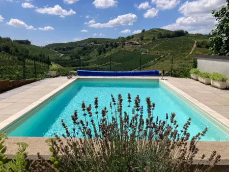 mit privatem Pool, AC und Weinkeller, Maison 8 personnes à Cisterna d'Asti - Photo 31