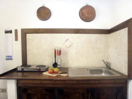 Wohnung 'I Cardi' mit Privatparkplatz, Appartement 3 personnes à Pescorocchiano - Photo 12