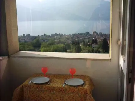 mit Blick auf den Lago Maggiore, Appartement 4 personnes à Luino - Photo 4
