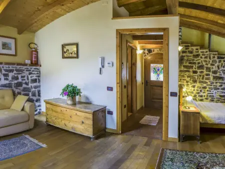 Open Space Penthouse im Schloss mit Seeblick, Appartement 6 personnes à Fonteno - Photo 14