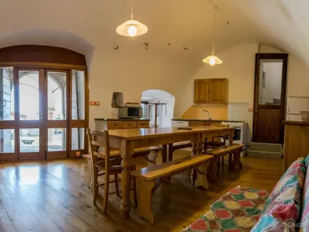 Open Space Penthouse im Schloss mit Seeblick, Appartement 6 personnes à Fonteno - Photo 55