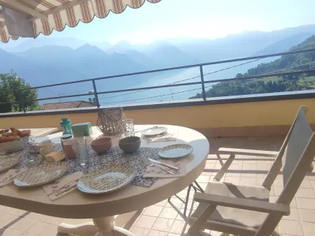 Le Terrazze - Drei-Zimmer-Wohnung mit Terrasse, Appartement 4 personnes à Fonteno - Photo 1