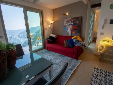 Wohnung mit Panaoramaterrasse und Pool, Appartement 6 personnes à Fonteno - Photo 4