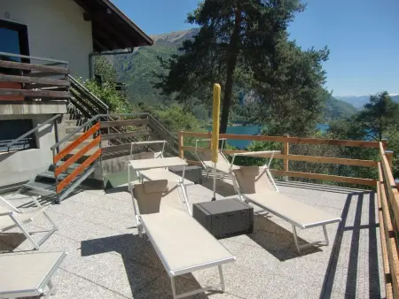 Erdgeschosswohnung mit Seeblick, Appartement 5 personnes à Bezzecca - Photo 17