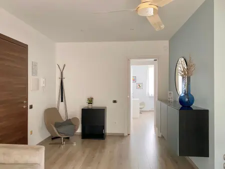 Gemütliche Drei-Zimmer-Wohnung mit Balkon, Appartement 6 personnes à Sirmione - Photo 12