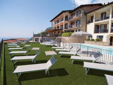 Zweizimmerwohnung mit Balkon ohne Seeblick, Appartement 4 personnes à Manerba - Photo 4