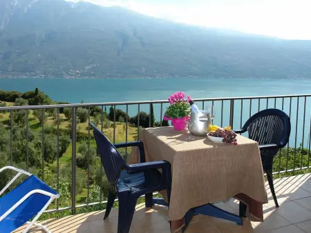 Zweizimmerwohnung mit Seeblick, Appartement 4 personnes à Manerba - Photo 5