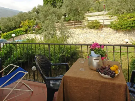 Dreizimmerwohnung ohne Seeblick, Appartement 6 personnes à Manerba - Photo 6