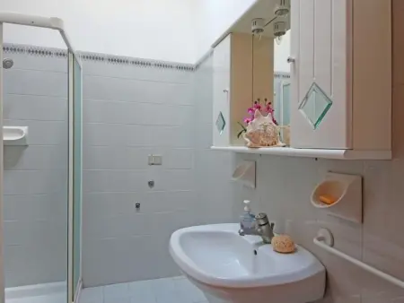 Appartement in Villaggio Sanghen mit Garten, Terrasse und gemeinsamem Pool - Photo 8
