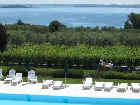 Wohnung mit Seeblick, Appartement 6 personnes à Moniga del Garda - Photo 3