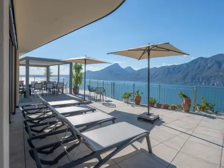 Alleinstehende Villa mit Pool und Traumaussicht, Maison 8 personnes à Brenzone - Photo 27