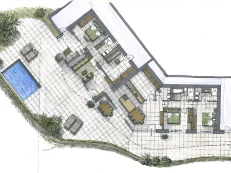 Alleinstehende Villa mit Pool und Traumaussicht, Maison 8 personnes à Brenzone - Photo 63