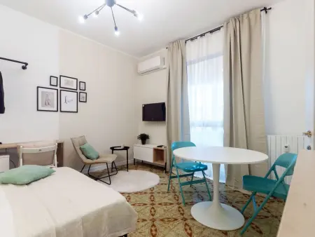 Ein-Zimmer-Wohnung 'Milan' mit Balkon, Appartement 2 personnes à Milan - Photo 1