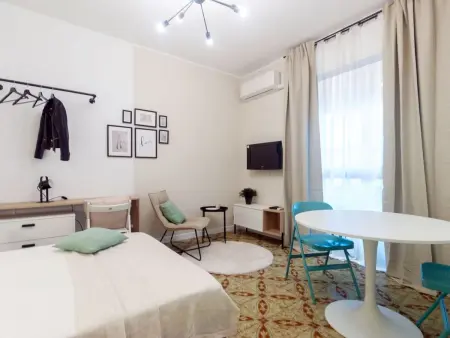 Ein-Zimmer-Wohnung 'Milan' mit Balkon, Appartement 2 personnes à Milan - Photo 2