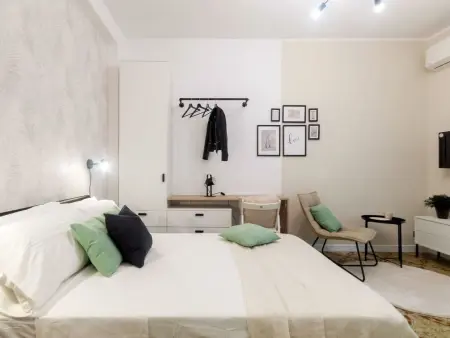 Ein-Zimmer-Wohnung 'Milan' mit Balkon, Appartement 2 personnes à Milan - Photo 3