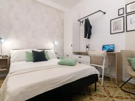 Ein-Zimmer-Wohnung 'Milan' mit Balkon, Appartement 2 personnes à Milan - Photo 4