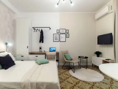 Ein-Zimmer-Wohnung 'Milan' mit Balkon, Appartement 2 personnes à Milan - Photo 5