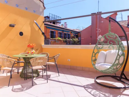 Casa dell'Aviatore große Gartenterrasse, Appartement 4 personnes à Venise - Photo 11