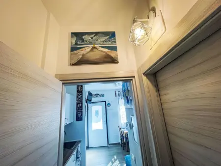 Flacher Strand und Zentrum, Privatparkplatz, Appartement 4 personnes à Rimini - Photo 4