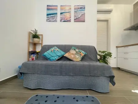 Flacher Strand und Zentrum, Privatparkplatz, Appartement 4 personnes à Rimini - Photo 14