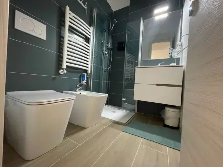 Flacher Strand und Zentrum, Privatparkplatz, Appartement 4 personnes à Rimini - Photo 16