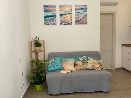 Flacher Strand und Zentrum, Privatparkplatz, Appartement 4 personnes à Rimini - Photo 21