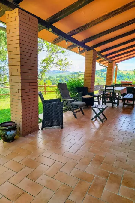 Landgut  TenutaQuarantaOlivi, Maison 4 personnes à Montescudo - Photo 4