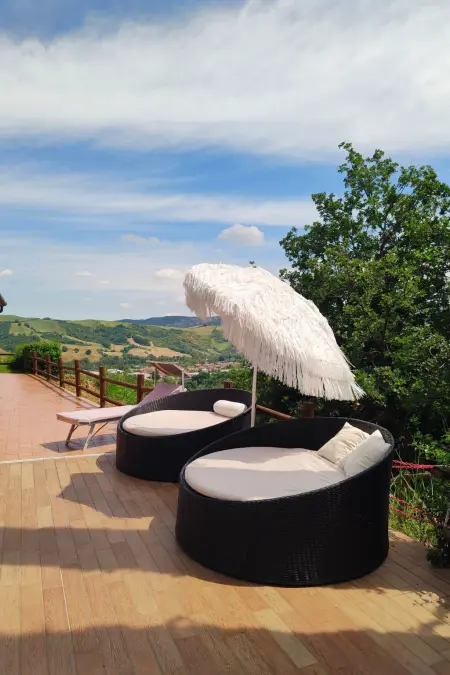 Landgut  TenutaQuarantaOlivi, Maison 4 personnes à Montescudo - Photo 26
