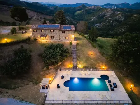 Ca Quattrocchi, Marcheholiday, Maison 13 personnes à Apecchio - Photo 24